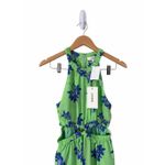 Likely Karrica Maxi Dress Green Blue Floral Print Cut Out Halter Size 8 NEW Photo 4