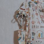 Anthropologie  x Danielle Kroll Egyptian Hieroglyphics Brooklynite Top Size S Photo 4