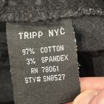 Tripp NYC  Daang Goodman Jeans Womens 9 Black Skinny Goth Y2K Ripped Distressed Photo 3