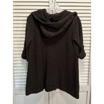 Maurice's  Open Cardigan Brown 3/4 Tab Sleeve Size Medium Knit Chunky Pockets‎ Photo 2