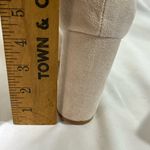 None SUEDE SLOUCH PULL ON BOOTS 4” BLOCK HEEL WOMENS EU 42‎ US SZ 11 IVORY NEW Photo 9