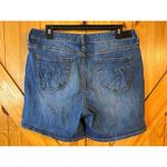 Dear John  Medium Wash Distressed Denim Shorts Stretch Size 30 (8719) Photo 4