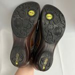 Jambu  Women’s 10 CALI Marble Brown Patent Leather Platform Clogs Photo 6