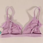 Seafolly NWT  X Revolve Shine On Fixed Tri Bikini in Lilac Photo 6