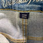 Universal Threads Universal Thread Medium Wash Destroyed Denim‎ High Rise Cuffed Skinny Jean Photo 5