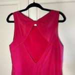 Alice + Olivia Trina Bow Back Silk Shift Dress Photo 5