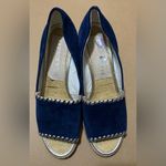Jack Rogers  Women's Navy Peep-Toe Shoes Photo 1