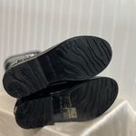 Michael Kors Michael‎ Kors Black Brown Logo Harness Rain Riding Boots Size 7M Rubber Tall MK Photo 5