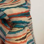 Cato  Beige patterned Striped midi dress Dress Women's 18/20W Photo 8