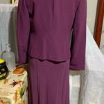 Casual Corner Eggplant Purple Dress Suit Size 6 Photo 8