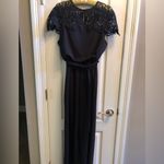 Vintage Lacey Black Pantsuit from Marina Women’s Size 10 Photo 1