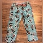 Disney  Mickey Mouse pajama bottoms, size medium Photo 0