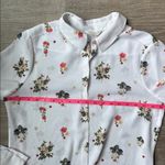 Ted Baker  Simma Floral Printed Woven Shirt in White - Size 6 Photo 10