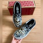 Vans CLASSIC FLAME SKULL SLIP-ON Women 8.0 US Photo 3
