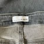 Loft Curvy Skinny Crop grey jeans Photo 1