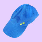 Nike  Blue and Neon Yellow Baseball Cap Hat 🔥 Photo 0