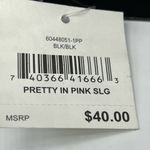 Anne Klein NEW black pretty in pink slg zip around wallet Photo 6