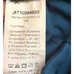 SheIn Deep blue velvet velour holiday leggings or can be worn as loose ankle pants siz Photo 8