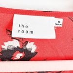 VICI Rendezvous Red Floral Deep Balloon sleeve Peplum Blouse Photo 13