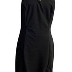 Zenobia Adorned Neckline Sleeveless Little Black Dress Size XL NWT Photo 0