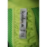 Kyodan  Ladies XS 1/4 Zip Athletic Top Green Yellow Striped Running Long Sleeve W Photo 10