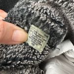 Toms Nepal Suede & Woven Fleece Moccasin Boot Black Size 8 Photo 6