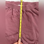 Lucky Brand Mid Rise Relaxed Pull On Sweatshort in Crushed Berry - Small Comfy Photo 1