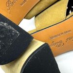 ROBERT CLERGERIE olive green suede open toe slides, made in France, size 9 Photo 13