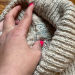 Fat Face rolled neck cream knit sweater size 2 Photo 1