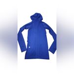 Lululemon  Blue Sweat Life 1/4 Zip Hoodie Thumbs size 2 Photo 4