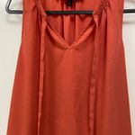 Mossimo lg womens tank shirt w front tie Red Photo 2