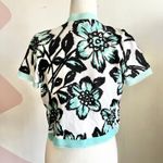 Vintage Floral Rhinestone Bolero Jacket‎ Y2K Glam Coquette Fairycore Medium Photo 2