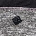 prAna Women’s Size S Heather Grey & Black Tori Mid-Rise Yoga Capri Leggings Photo 5