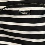 Kate Spade  Dawn‎ Nylon Backpack Black White Stripe Women's Bag Photo 9