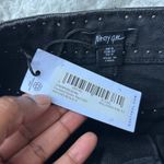 Nasty Gal  Black Denim Studded Maxi Skirt US Size 0 Photo 9