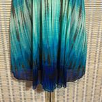 Ruby Rox Y2K Teal Baby Doll Mini Dress or Long Tank Top Empire Waist Medium Photo 3