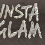 Juicy Couture NEW women's large Black Graphic Sequin INSTA GLAM Sweatshirt Photo 8