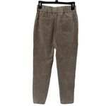 Sadie & Sage Pant Womens Small Tan Pull On Corduroy Preppy‎ Straight High Rise Photo 3