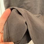 Known Supply Rowan Romper Womens Medium Charcoal Button Front Sleeveless Gray Photo 5