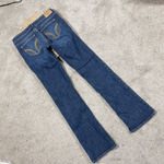 Hollister Women’s Y2K Low Rise Boot Cut Jeans Embroidered in Medium Wash 26X33 Photo 5