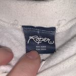 Roper vintage western cowgirl rules white pullover sweatshirt Size XL Photo 4