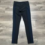 Athleta 29” Stellar Mid Rise Two Toned Ankle Pants Black Blue Size MT Photo 4