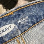 Old Navy jeans boyfriend Adele distressed patchwork tie dye size 0 stretch Photo 10