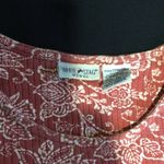 White Stag Woman Top 22W/24W Floral Print Short Sleeve Casual Blouse Photo 1