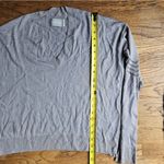 Zadig & Voltaire  Happy Army Studded Elbow V Neck Sweater Photo 6