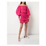 Alexis Marilena Smocked Off-shoulder Blouson-sleeve Dress Size XS Photo 5