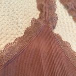 Urban Outfitters Out From Under Mauve Lace Halter Bralette Photo 1