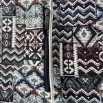 ZARA Women’s Moroccan Tapestry Blazer Jacket M | Boho Chic Pockets Bold Pattern Photo 11