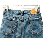 Levi's Levi Strauss 501 Cut Off Denim Jean Button Fly Shorts Size 28 Waist Med Wash Photo 5