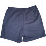 T5 L.L. Bean Original Fit Shorts Pleated High Waist Navy Blue Women's 20W Photo 5
